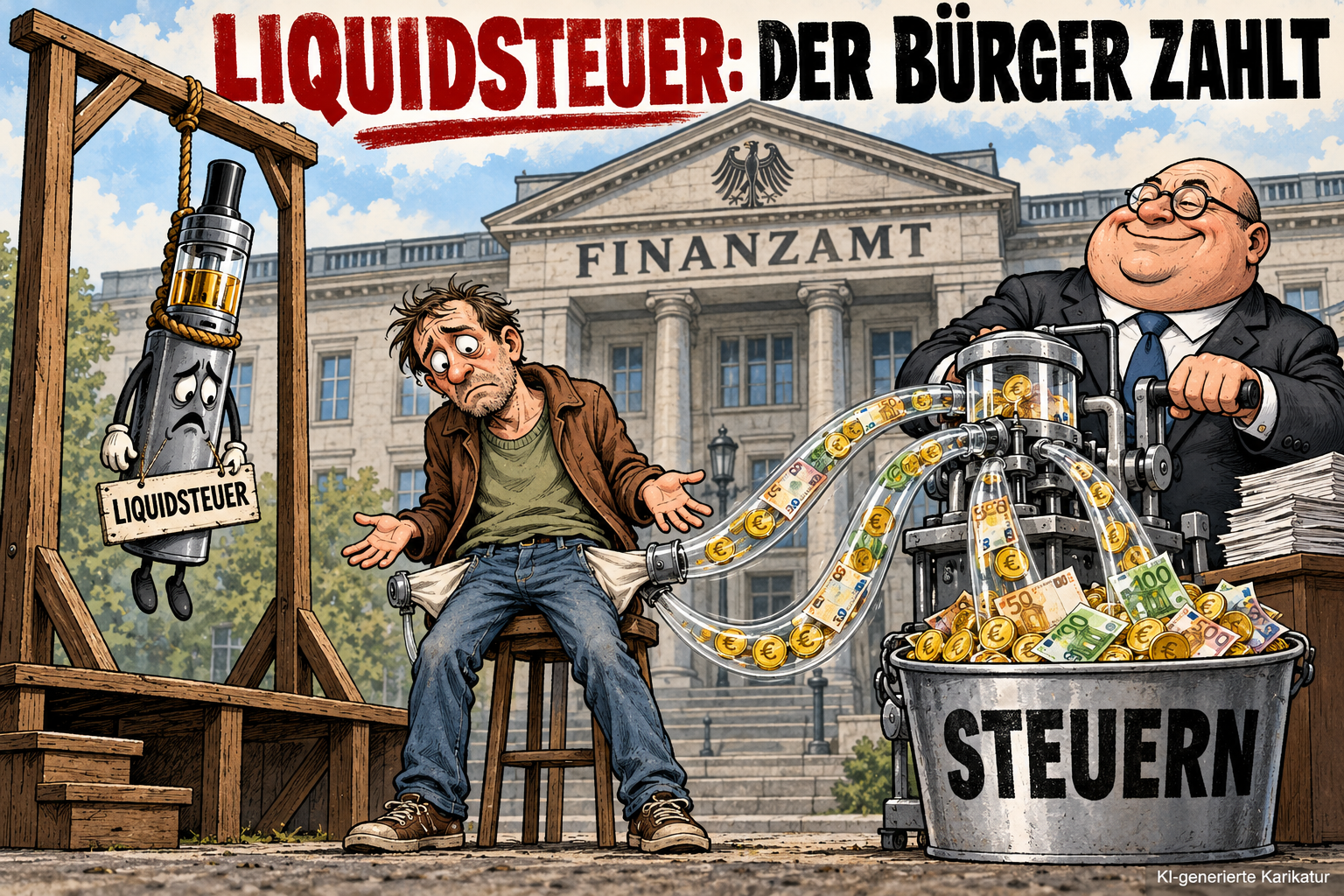 Liquidsteuer ab 2027: Deutlich höhere Abgaben für Dampfer